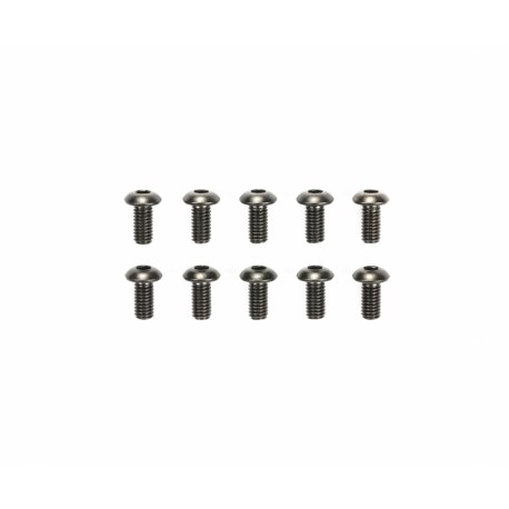 TAMIYA 3X6MM STEEL HEX HEAD SCREWS (10 PCS)
