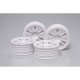 TAMIYA MEDIUM NARROW 12 SPOKE WHEELS (4 PCS)