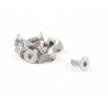 TITANIUM M4X10  CONTERSUNK HEX SCREW (10 PCS)