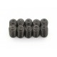 SCREW GRUB HEX 5X8MM STEEL BLACK (10 PCS)