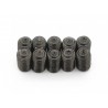 SCREW GRUB 5X8MM STEEL BLACK (10 PCS)