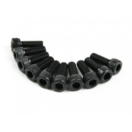 SCREW SOCKET HEAD HEX M5X14 STEEL BLACK (10PCS)
