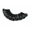 SCREW SOCKET HEAD HEX M5X14 STEEL BLACK (10PCS)