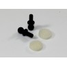 TEAM C TC02 BALL STUD LARGOS Y SPONJAS (2U)