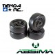 ABSIMA SLICK WHEEL SET RONIN (BLACK)