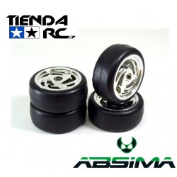 ABSIMA SLICK WHEEL SET RONIN (CHROME)