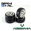 ABSIMA SLICK WHEEL SET RONIN (CHROME)
