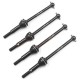 YEAH RACING G45 FRONT AND REAR UNIVERSAL SHAFT SET 45MM 42MM FOR HPI RS4 SPORT3