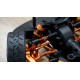 YEAH RACING 7075 ALUMINUM TIE ROD SET FOR HPI RS4 SPORT3 ORANGE