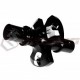 3 RACING ALUMINUM SOLID AXLE FOR D4