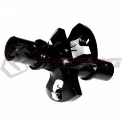 3 RACING ALUMINUM SOLID AXLE FOR D4