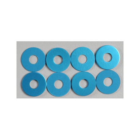 TAMIYA 0.75MM WHEEL SPACER (BLUE/8PCS)