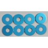 TAMIYA 0.75MM WHEEL SPACER (BLUE/8PCS)