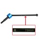 EAGLE RACING REAR TSD JOINT SHAFT+JOINT CUP FOT TT02B