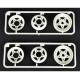 TAMIYA F- PARTS WHEELS FRONT (2)
