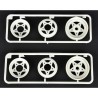 TAMIYA F- PARTS WHEELS FRONT (2)
