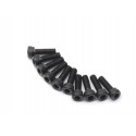 SCREW SOCKET HEAD HEX M3X8 STEEL BLACK (10PCS)