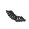 SCREW SOCKET HEAD HEX M3X8 STEEL BLACK (10PCS)