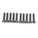 SCREW SOCKET HEAD HEX M3X14 STEEL BLACK (10PCS)