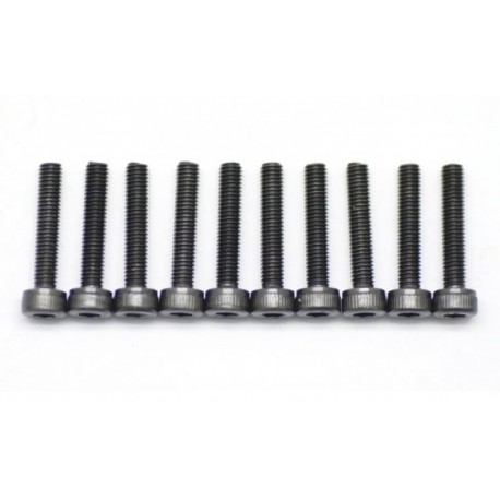 SCREW SOCKET HEAD HEX M3X16 STEEL BLACK (10PCS)