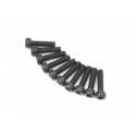 SCREW SOCKET HEAD HEX M3X12 STEEL BLACK (10PCS)