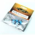 YR STEEL & ALUMINUM KING PIN SET FOR M05,TA04