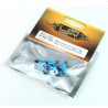 YR STEEL & ALUMINUM KING PIN SET FOR M05,TA04