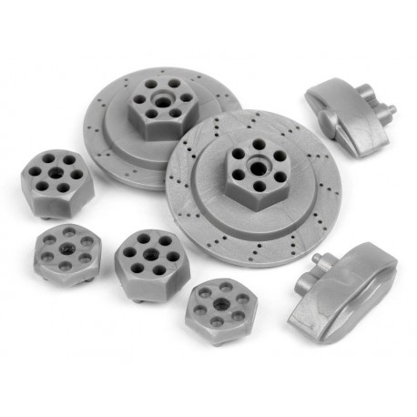 HPI E10 HEX HUB SET