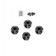 HEXAGONOS DE RUEDA ALUMINIO 7.0 BLACK