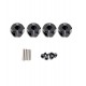 HEXAGONOS DE RUEDA ALUMINIO 7.0 BLACK