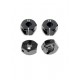 HEXAGONOS DE RUEDA ALUMINIO 7.0 BLACK