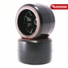  SWEEP 1/10 FORMULA 1 REAR LOW PROFILE TIRES PRE-GLUED SOFT COMPOUND 40MM FOR ASPHALT 2PCS