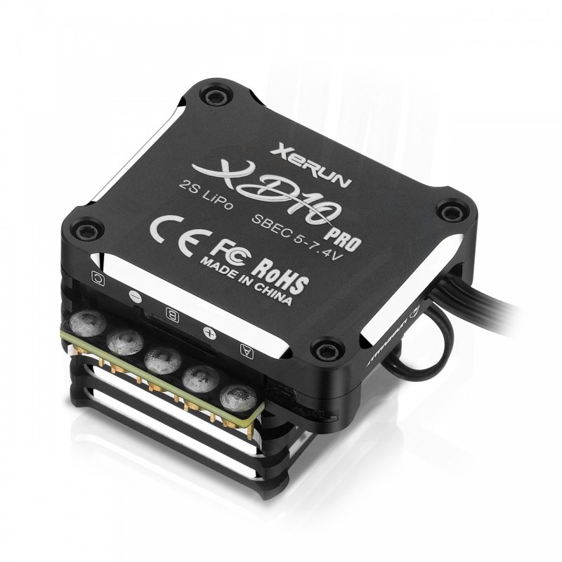 HOBBYWING XERUN XD10 PRO ESC 160A (BLACK) Tienda RC