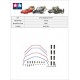 TAMIYA DT-03 STABILIZER SET