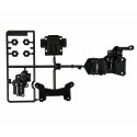 TAMIYA TA01/02 4WD FRONT GEAR CASE (BLACK)