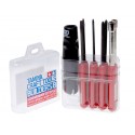 TAMIYA SCREW DRIVER SET (8PCS) red