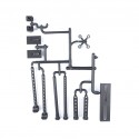 3 RACING SAKURA D5S PARTS BODY POST SET