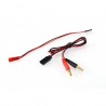 RUDDOG CABLE DE CARGA DE BANANA 4MM A FUTABA CON ADAPTADOR A JST