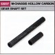 TAMIYA M-CHASSIS HOLLOW CARBON GEAR SHAFT SET