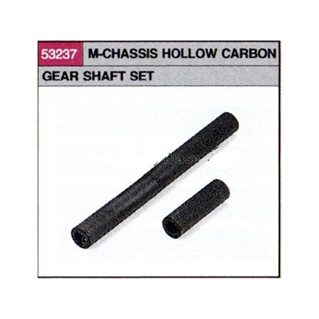 TAMIYA M-CHASSIS HOLLOW CARBON GEAR SHAFT SET