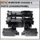 TAMIYA M-MEDIUM CHASSIS A PARTS (CHASSIS/FRAME)