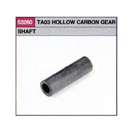 TAMIYA TA03 HOLLOW CARBON GEAR SHAFT