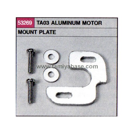 TAMIYA TA03 ALUMINUM MOTOR  MOUNT PLATE