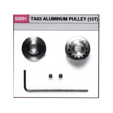 TAMIYA TA03 ALUMINUM PULLEY (15T)