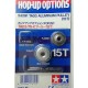 TAMIYA TA03 ALUMINUM PULLEY (15T)