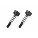 TRF417 WHEEL AXLE (2PCS)