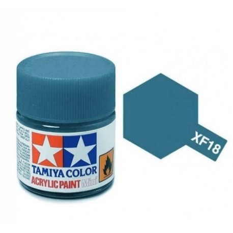TAMIYA XF18 AZUL MEDIO MATE