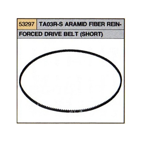 TAMIYA TA03R-S ARAMID FIBER REINFORCED DRIVE BELT (SHORT)