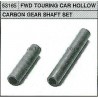 TAMIYA FWD TOURING CAR HOLLOW CARBON SHAFT SET