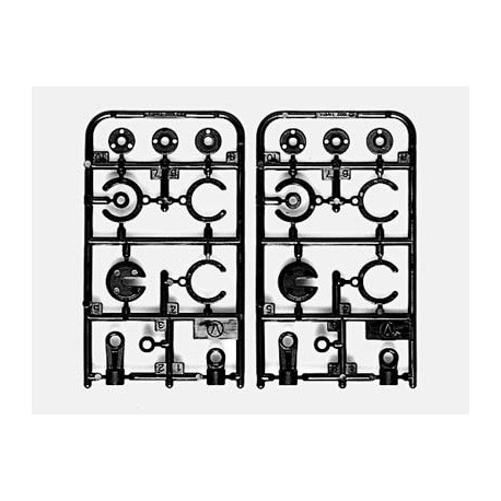TAMIYA C.V.A. MINI SHOCK UNIT II V PARTS (DAMPER COLLAR)
